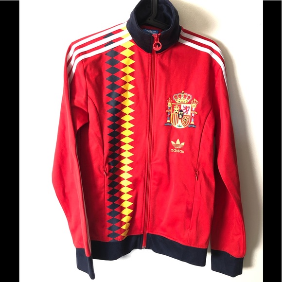 adidas Other - Mens Spain World Cup Football Adidas 2014 Jacket
